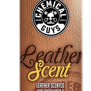 Chemical Guys AIR_102_16 Leather Scent Premium Air Freshener and Odor Eliminat..